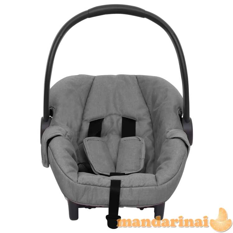 Automobilinė kėdutė kūdikiams, pilkos spalvos, 42x65x57cm