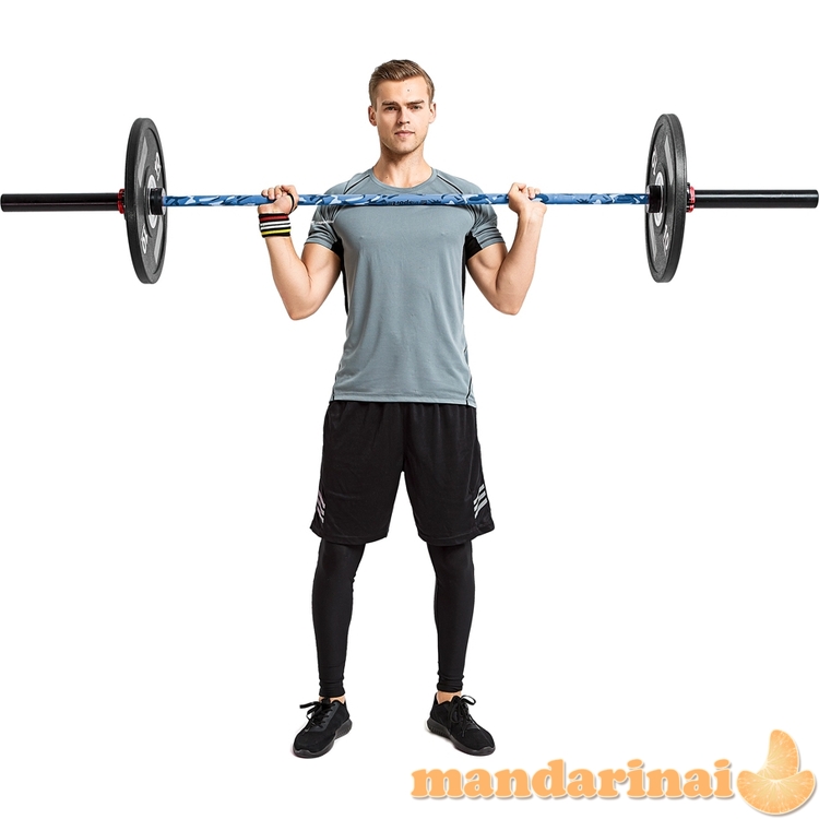 50mm olimpinis grifas su guoliais tinkamas mėtymui 201cm (apkrova iki 450kg) inSPORTline OB-86 PCWC