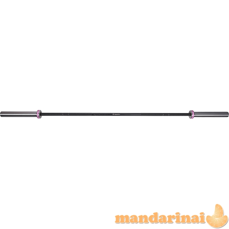 50 mm olimpinis grifas su guoliais tinkamas mėtymui 201 cm (apkrova iki 250 kg) inSPORTline OB-86 WTBH4