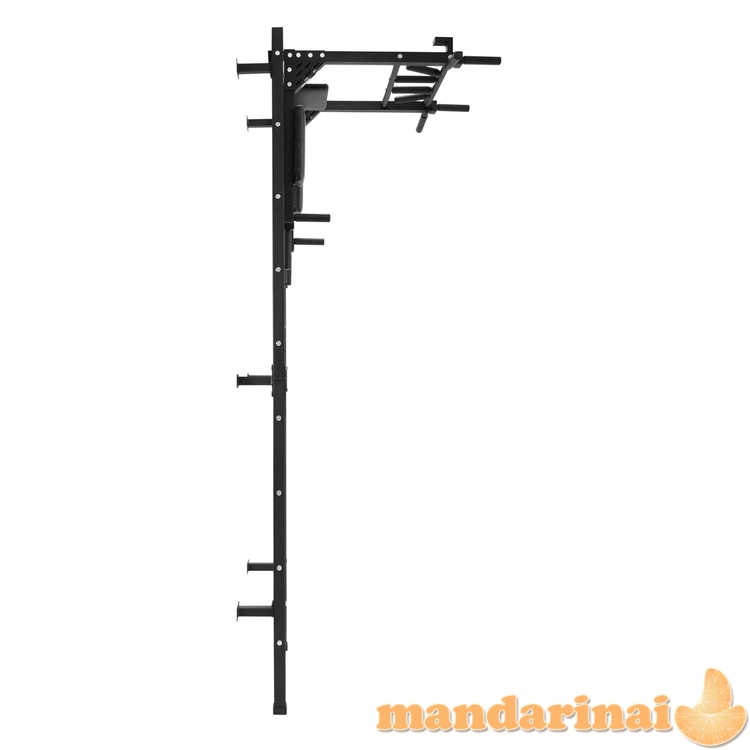 Sporto kompleksas (gimnastikos sienelė) SAN PRO 3 in 1 juodas, 229x68cm 4