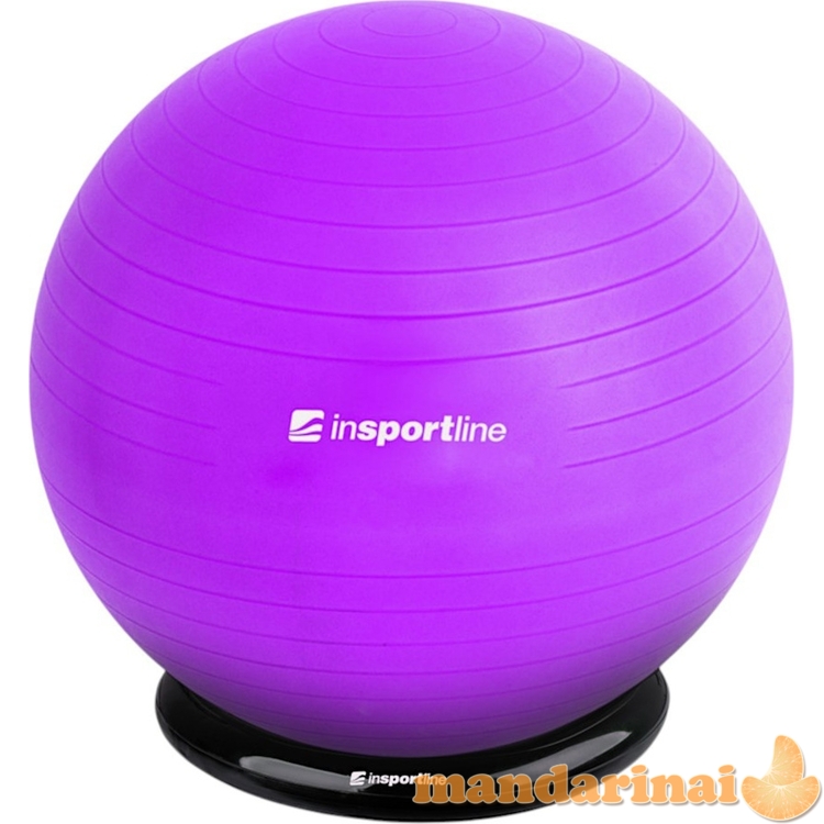 Treniruočių kamuolys inSPORTline Top Ball 85 cm su kamuolio pagrindu