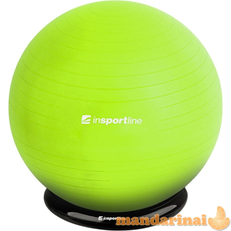 Treniruočių kamuolys inSPORTline Top Ball 85 cm su kamuolio pagrindu