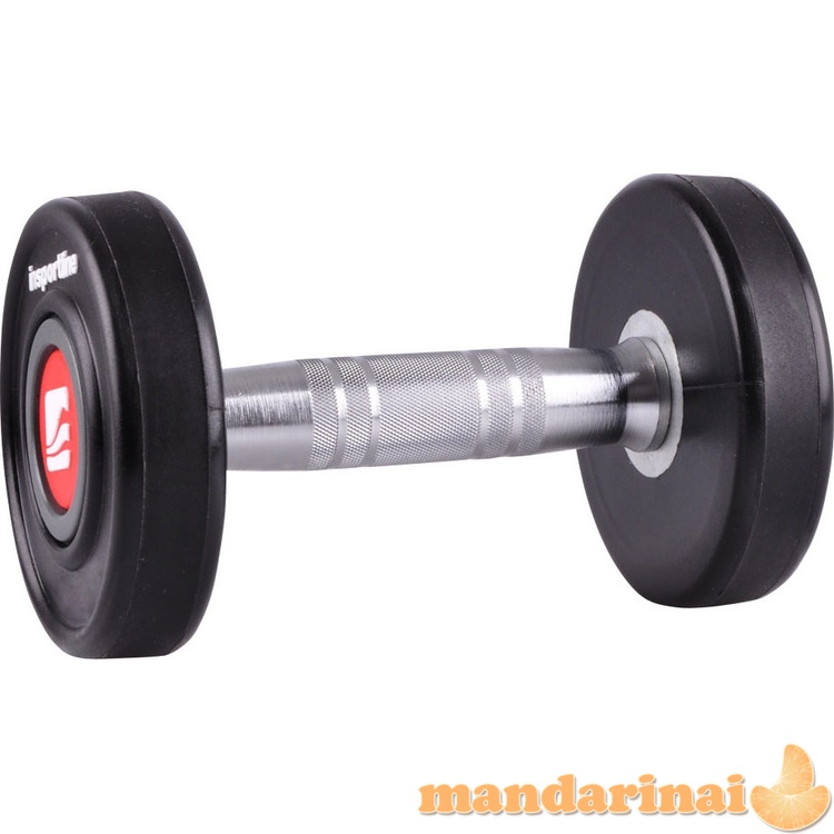 Gumuotas hantelis inSPORTline PRO 18kg
