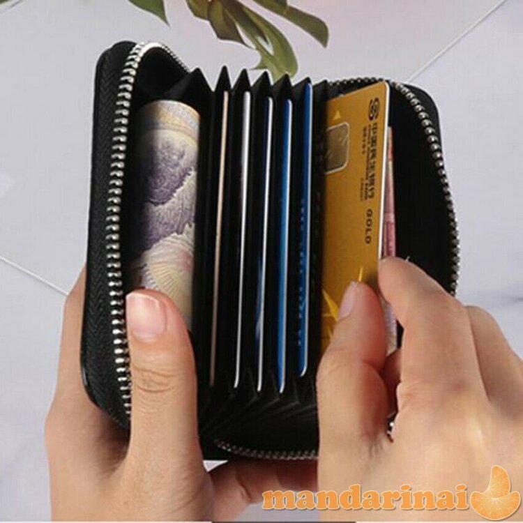 Kortelių dėklas- piniginė su RFID apsauga