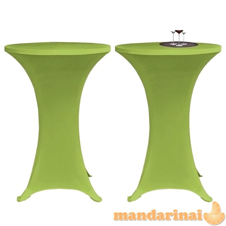 Tampri staltiesė, skersmuo 70 cm, 2 vnt., žalios spalvos