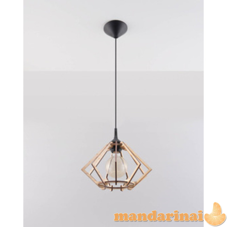 Pakabinama lempa pompelmo natūrali mediena 8