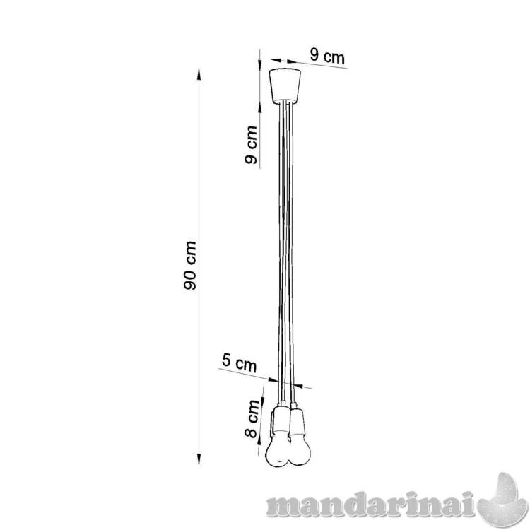 Pakabinama lempa Diego 3 oranžinė