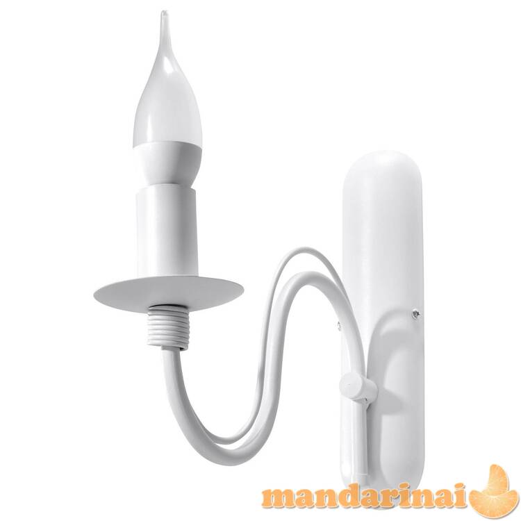 Sieninis šviestuvas minerwa balta 2