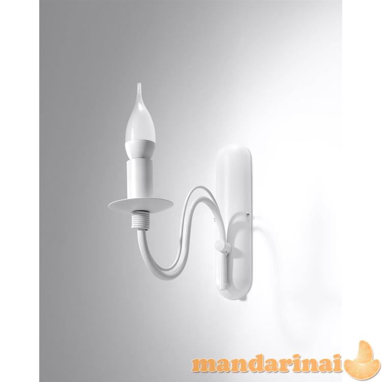 Sieninis šviestuvas minerwa balta 1