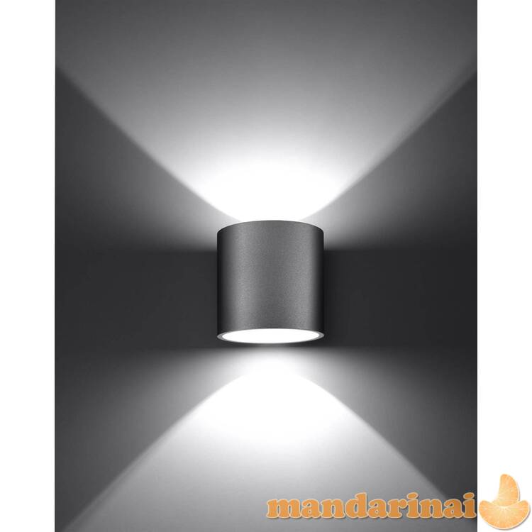 Sieninis šviestuvas orbis 1 pilka