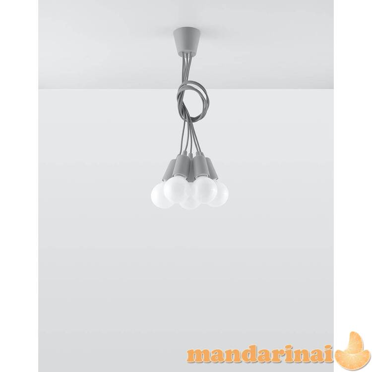 Pakabinama lempa diego 5 pilkos spalvos