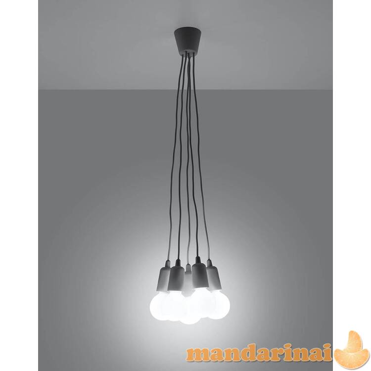 Pakabinama lempa diego 5 pilkos spalvos