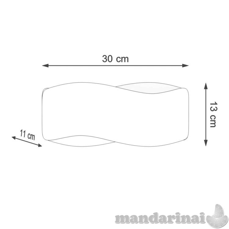 Sieninė lemputė Tila 30 juoda