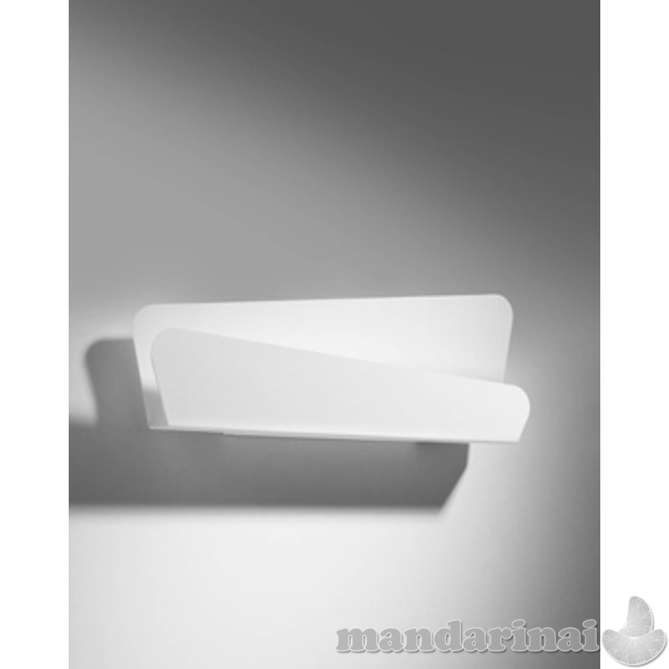 Sieninis šviestuvas bazcia balta