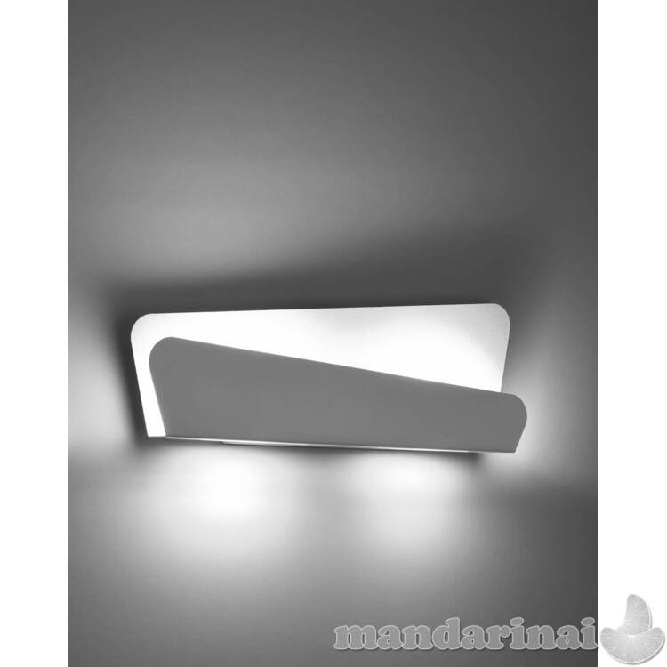 Sieninis šviestuvas bazcia balta