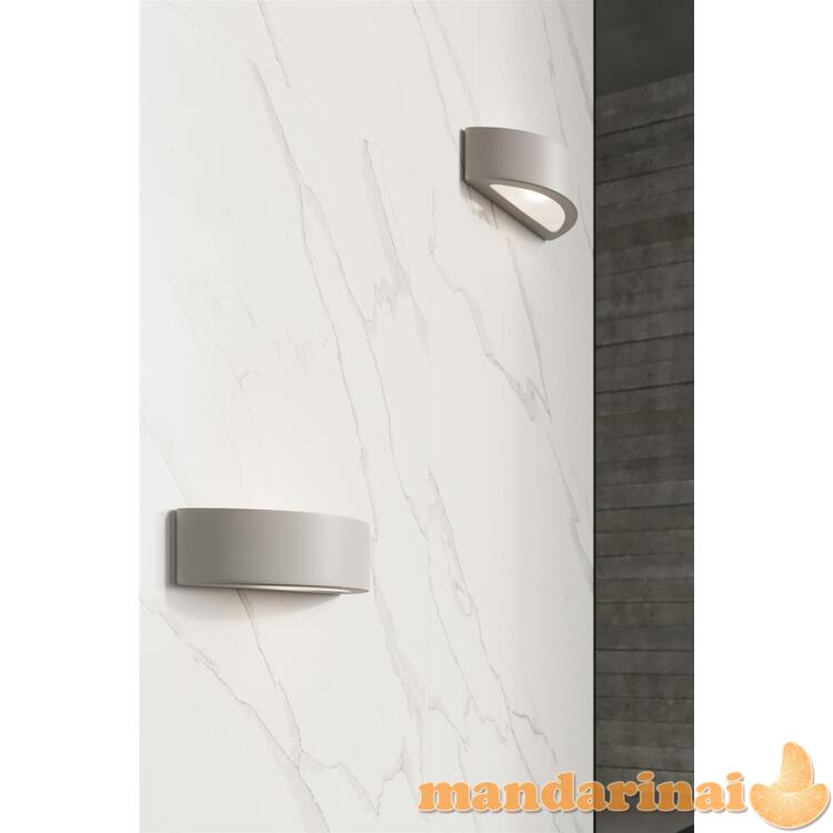 Sieninis šviestuvas keramika atena pilka 7