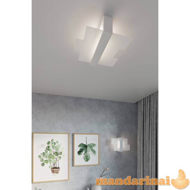 Sieninis šviestuvas fenikai 1 balta