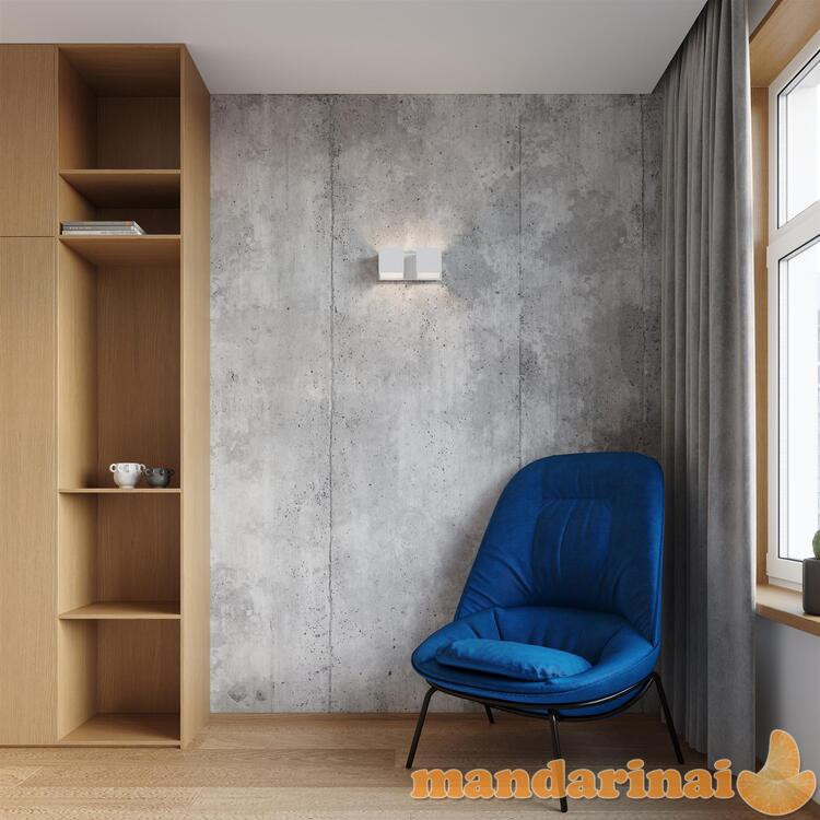 Sieninis šviestuvas QUADbalta 4