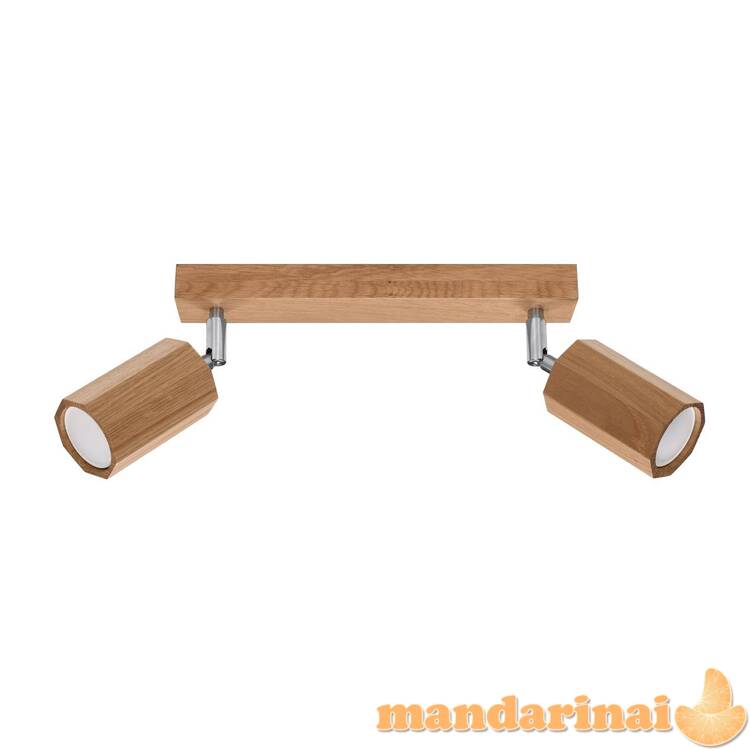 Lubinis šviestuvas zeke 2 ąžuolas 2