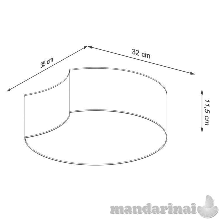 „Šviestuvas Circle 1 White“ 6