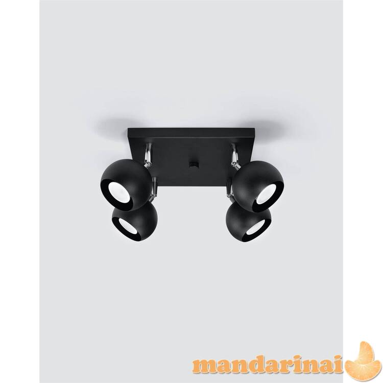 OCULARE Lubinis šviestuvas 4 juodas spalvos 1