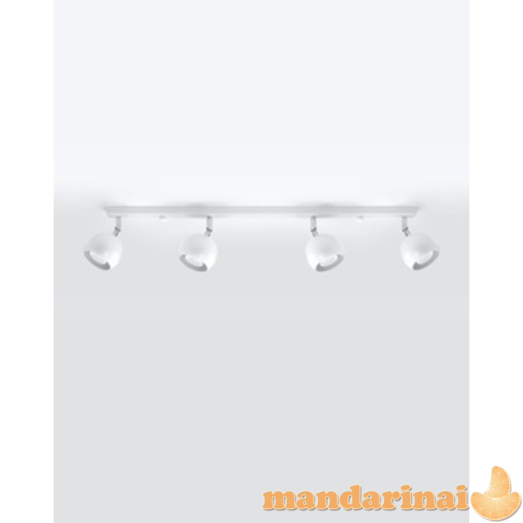 Šviestuvas okulare 4l balta 8