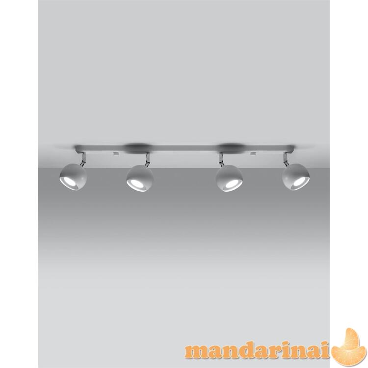 Šviestuvas okulare 4l balta