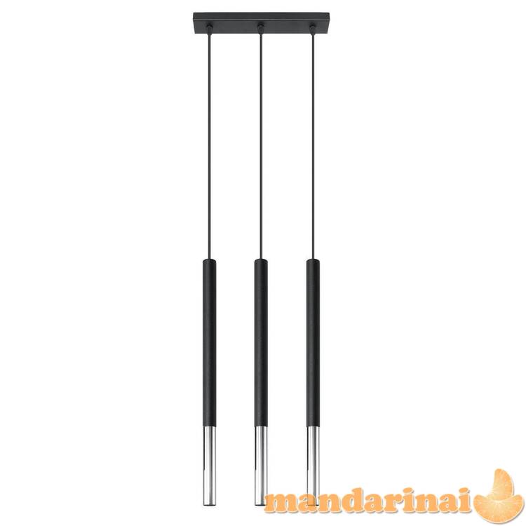 Pakabinama lempa „Mozaica 3L“ juoda/chromu 2