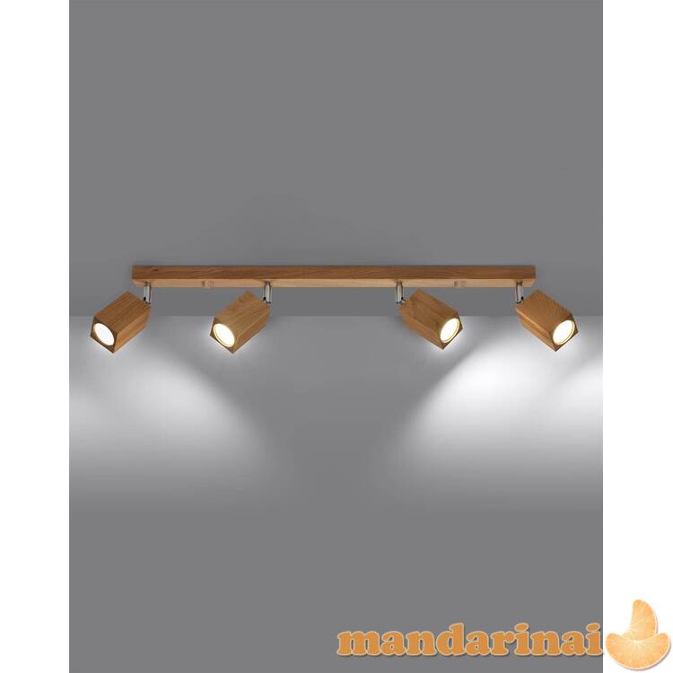 Lubinis šviestuvas Keke 4 ąžuolas