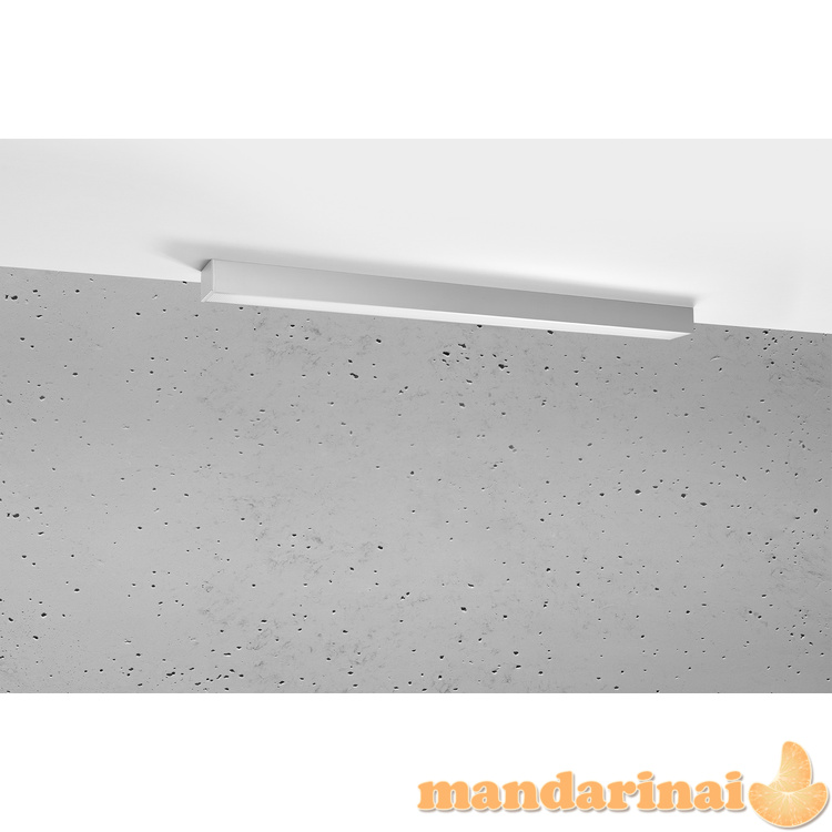 Lubinis šviestuvas PINNE 90 pilkos spalvos