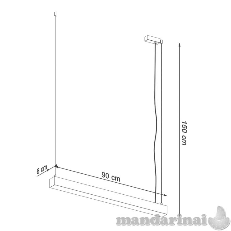 Pakabinama lempa PINNE 90 juodas 7