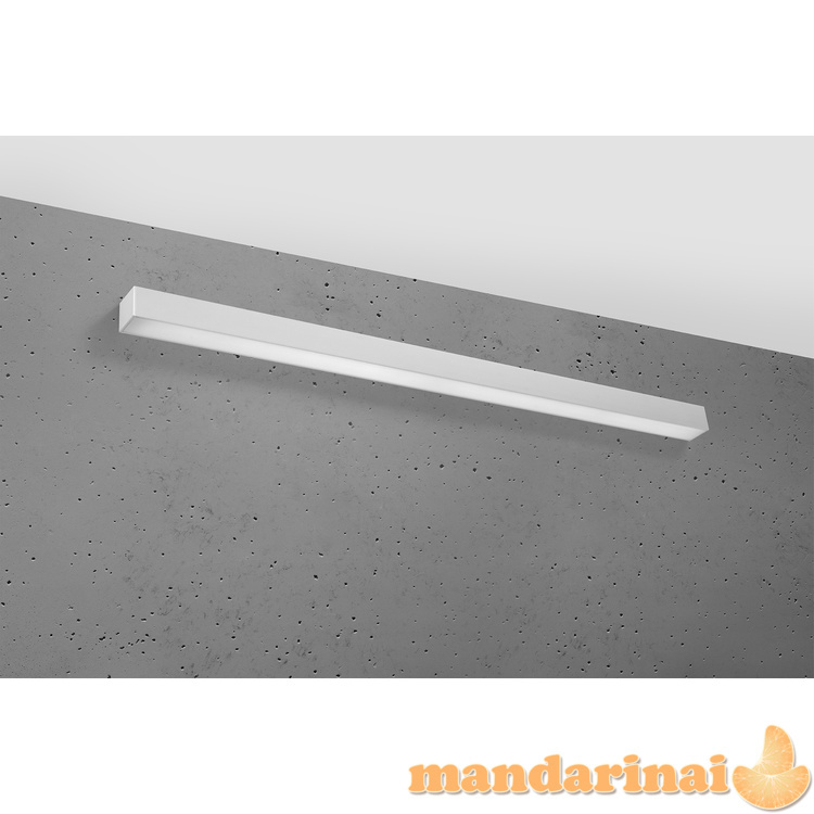 Sieninis šviestuvas PINNE 117 pilkos spalvos