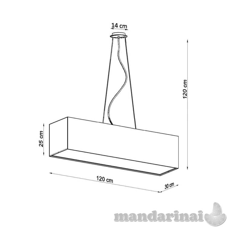 „Liustra Santa 120 Black“