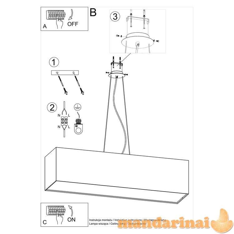 „Liustra Santa 120 Black“