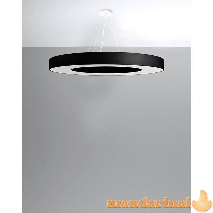 Liustra saturno plonas 90 juodas