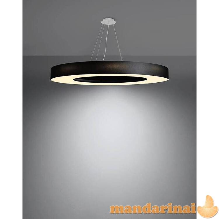 Liustra saturno plonas 90 juodas