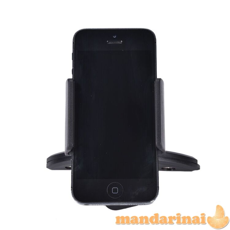 Telefono laikiklis tvirtinamas prie CD grotuvo