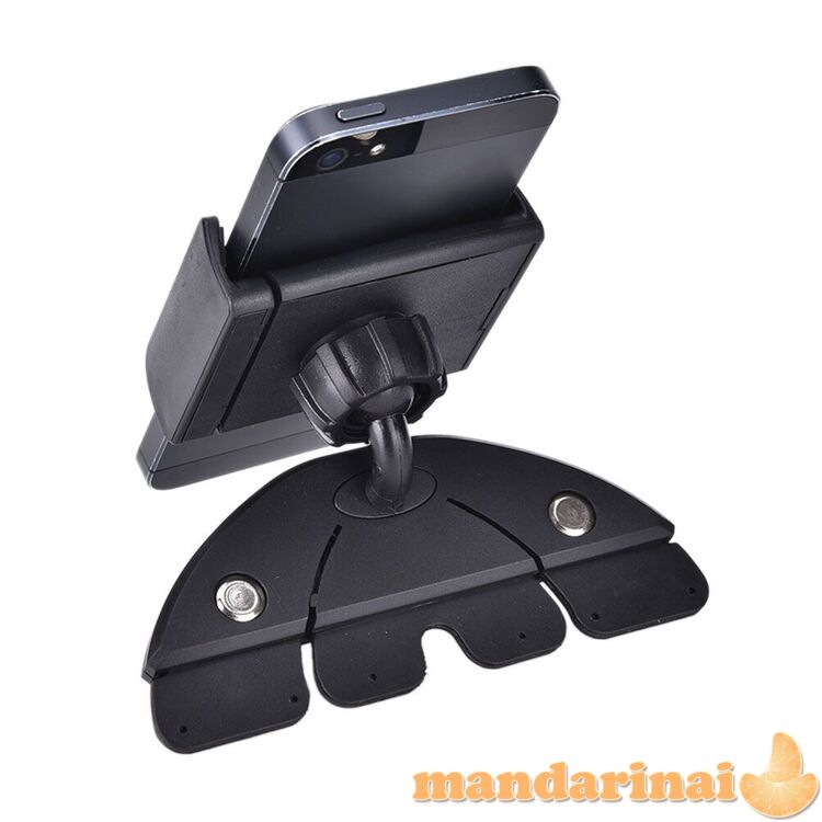 Telefono laikiklis tvirtinamas prie CD grotuvo