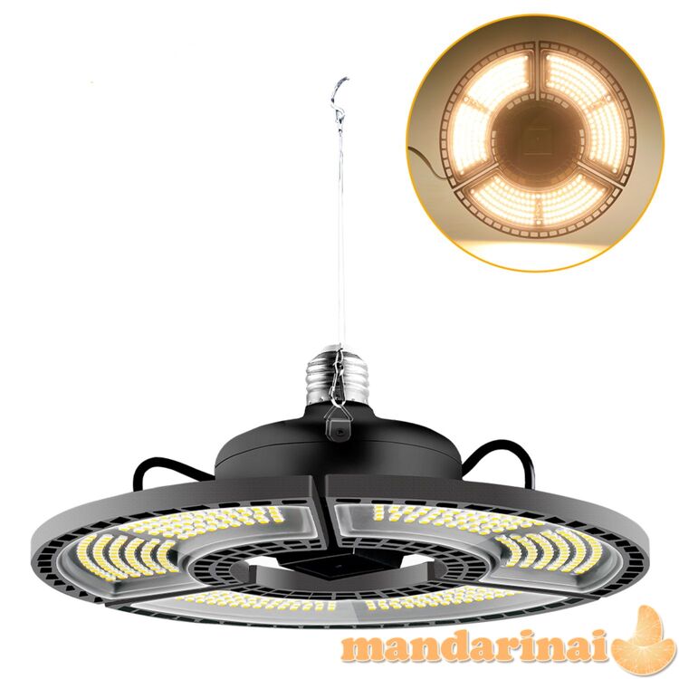 504 LED baltos šviesos lempa augalams auginti