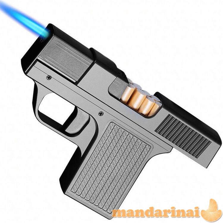 Cigarečių dėklas - porcigaras su žiebtuvėliu