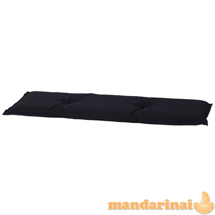 Madison suoliuko pagalvė panama, juodos spalvos, 180x48cm