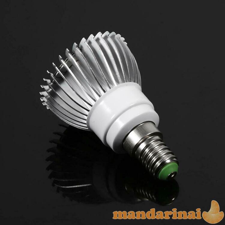 E14 cokolio 12W pilno spektro lempa augalams auginti