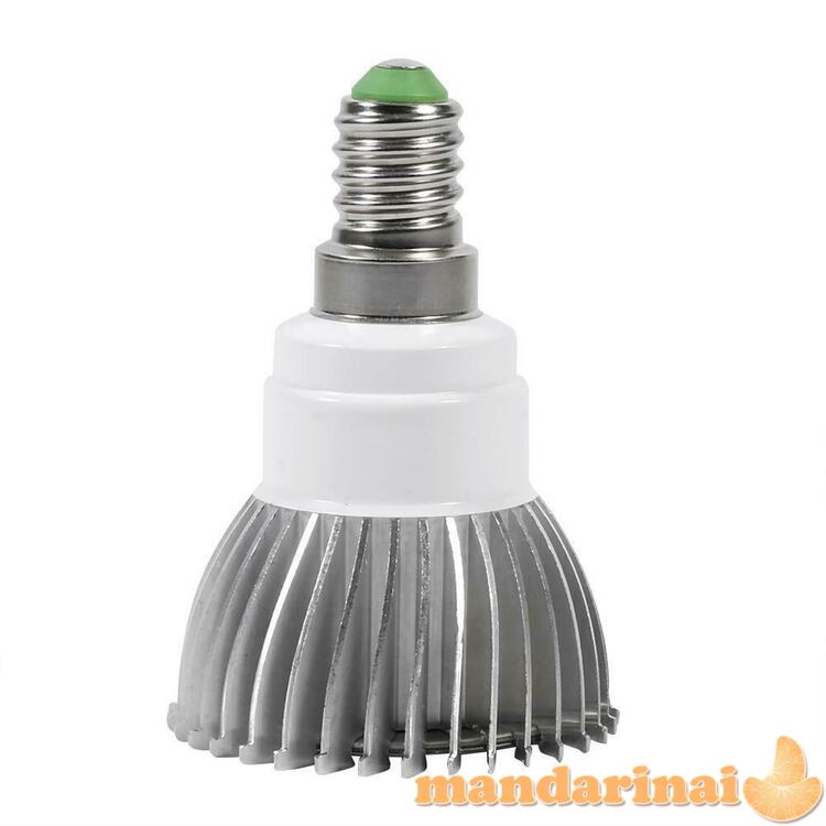 E14 cokolio 12W pilno spektro lempa augalams auginti