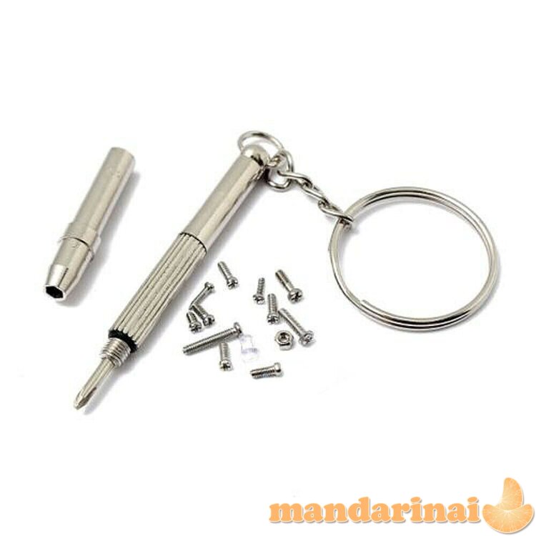 1000 dalių rinkinys laikrodžių, akinių ar telefonų taisymui