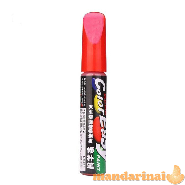 Dažų buteliukas automobilio remontui