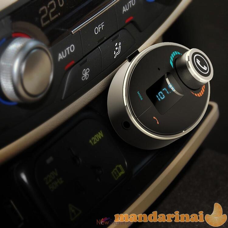 FM moduliatorius su laisvų rankų įranga