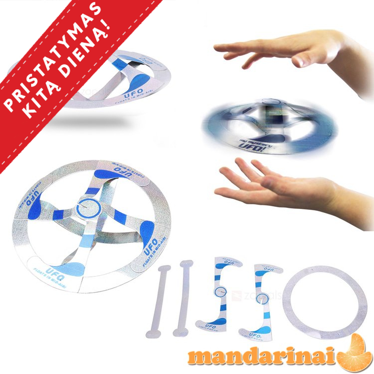 Magiškas skraidantis UFO žaislas