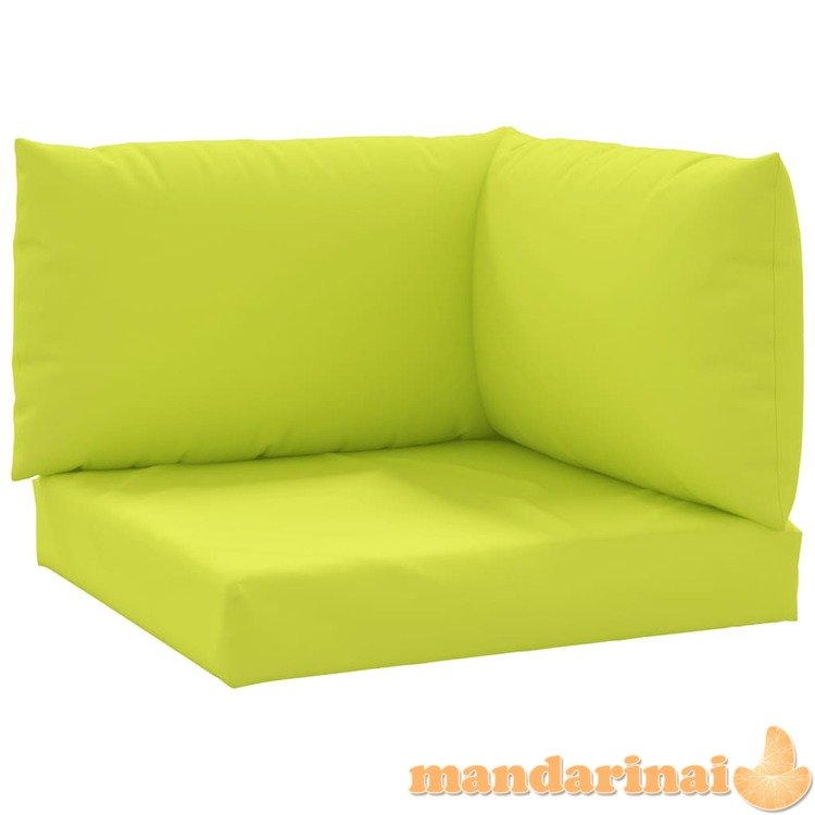 Pagalvėlės sofai iš palečių, 3vnt., šviesiai žalios, audinys