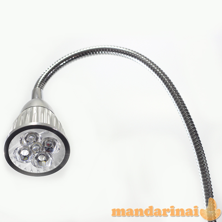 Pilno spektro 5W lempa augalų auginimui su tvirtinimu