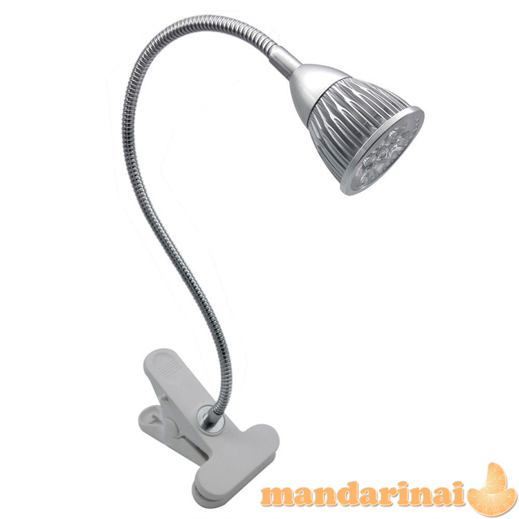 Pilno spektro 5W lempa augalų auginimui su tvirtinimu